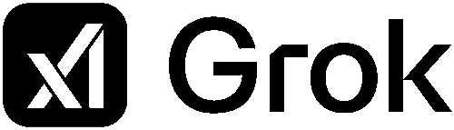 Grok Logo 2025 PNG bw Компетенции для развития компании b2b